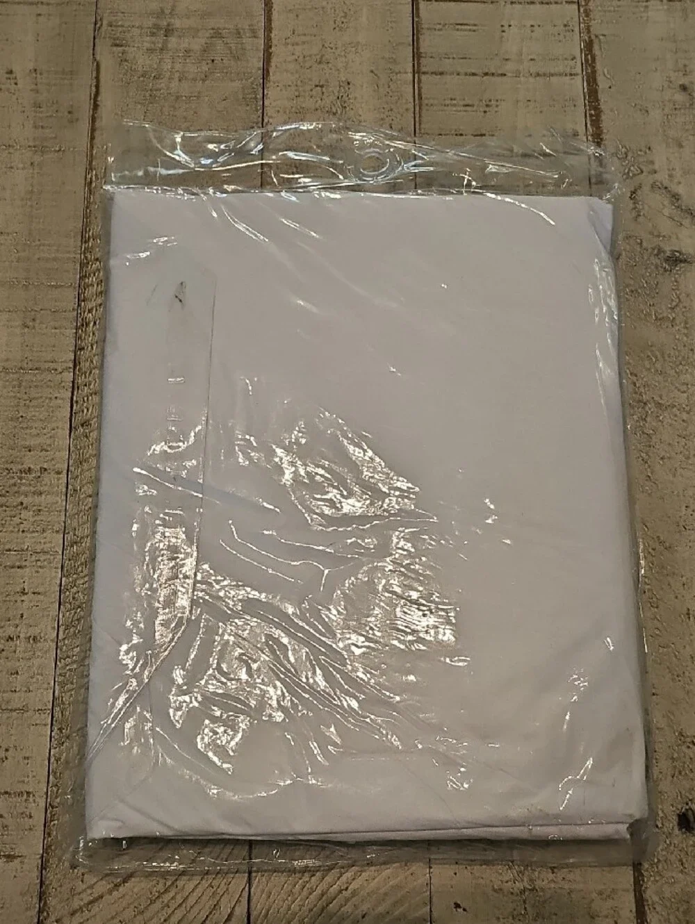 King Mattress Encasement - White Zippered Protector